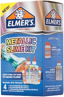 Foto 3 | Kit Slime Elmer's Metallic Con Pegamento Y Activador, 4 Piezas - Venta Internacional.