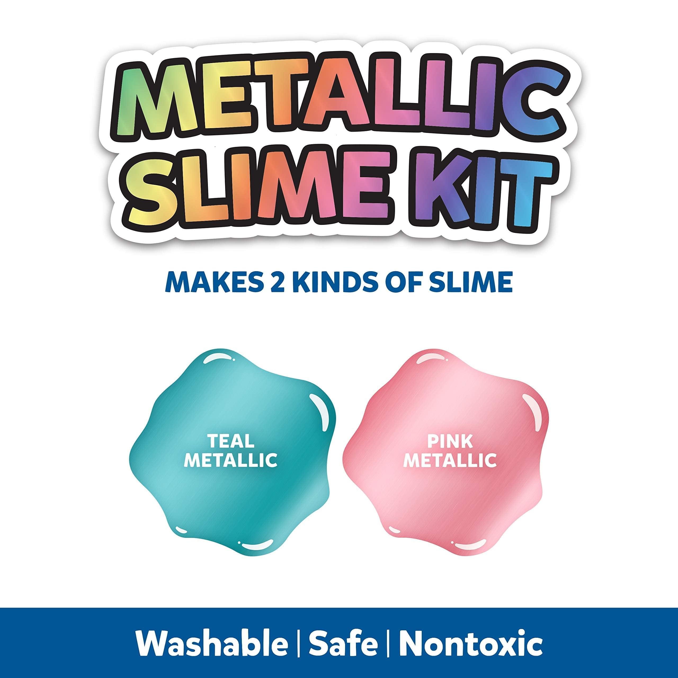 Foto 5 pulgar | Kit Slime Elmer's Metallic Con Pegamento Y Activador, 4 Piezas - Venta Internacional.