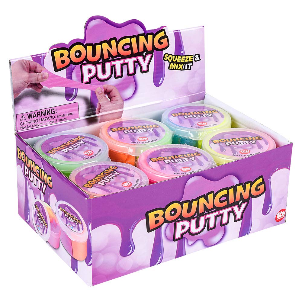 Foto 3 pulgar | Bouncy Putty Rhode Island Novelty Con 2 Colores Para Niños Mayores De 3 Años - Venta Internacional.