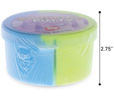 Foto 3 | Bouncy Putty Rhode Island Novelty Con 2 Colores Para Niños Mayores De 3 Años - Venta Internacional.