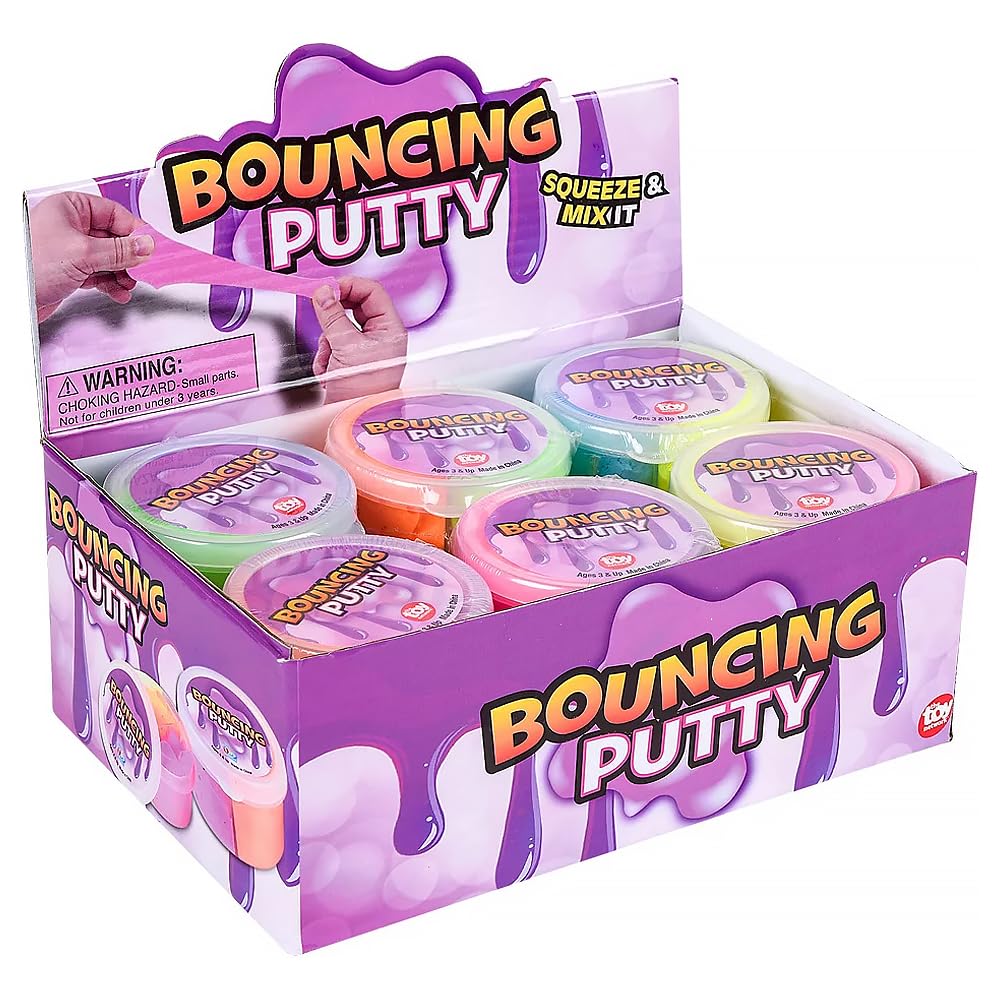 Foto 5 pulgar | Bouncy Putty Rhode Island Novelty Con 2 Colores Para Niños Mayores De 3 Años - Venta Internacional.
