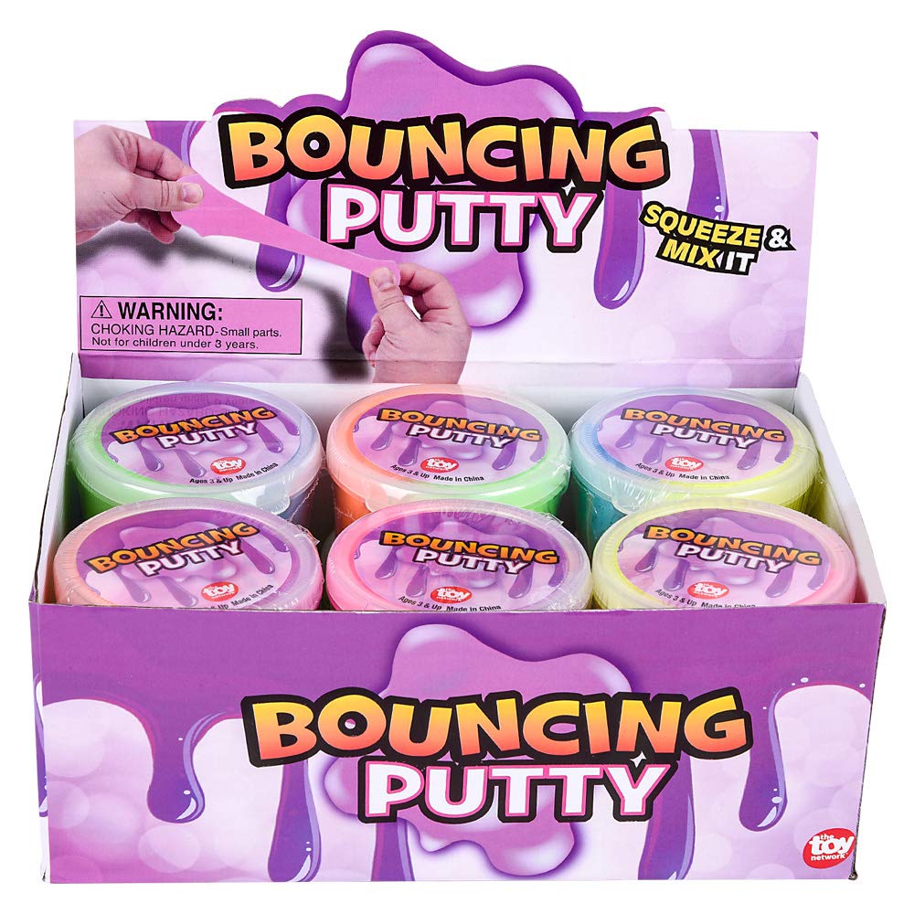 Foto 6 pulgar | Bouncy Putty Rhode Island Novelty Con 2 Colores Para Niños Mayores De 3 Años - Venta Internacional.