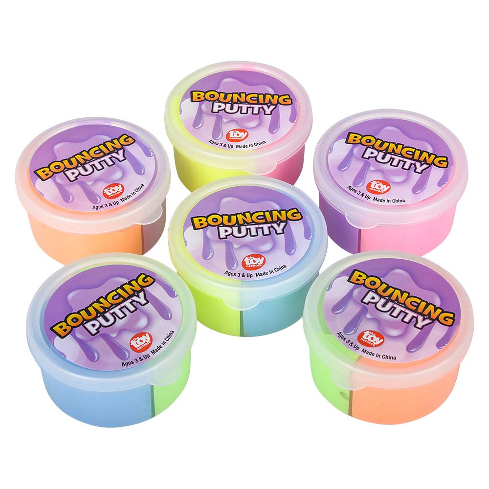 Foto 7 pulgar | Bouncy Putty Rhode Island Novelty Con 2 Colores Para Niños Mayores De 3 Años - Venta Internacional.