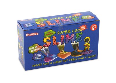 Foto 2 | Slime Kangaroo, El Paquete Original De 3 Holográficos Para Niños - Venta Internacional.