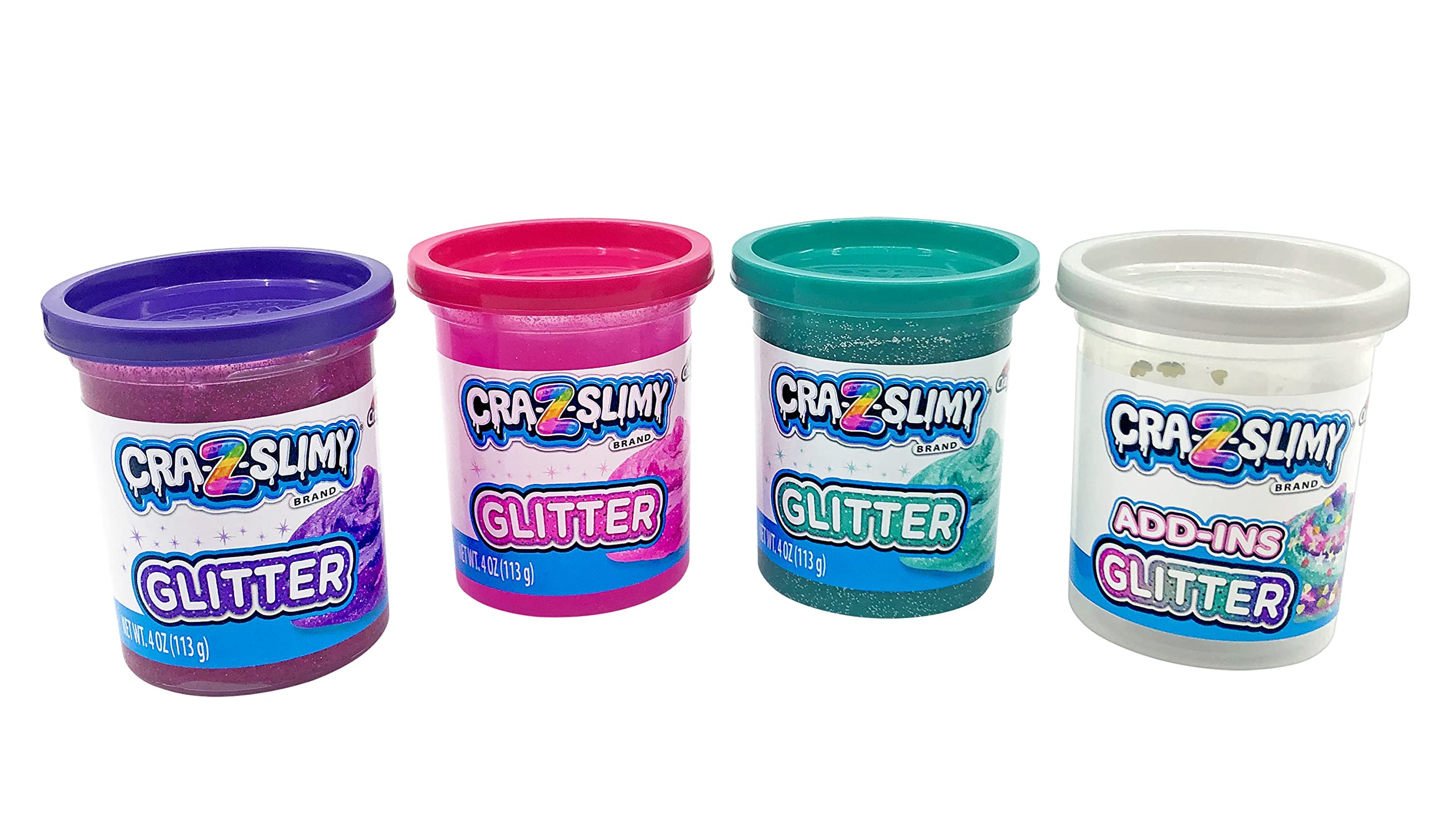 Foto 3 pulgar | Set Cra-z-slimy Con Purpurina, Paquete De 4 Unidades, 3 Colores, A Partir De 6 Años - Venta Internacional.