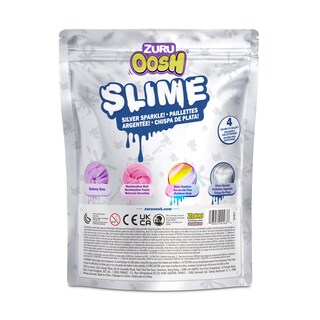 Foto 3 | Bolsa De Aluminio Grande Slime Zuru Oosh De 800 G, Plateada, Para Niñas Y Niños - Venta Internacional.
