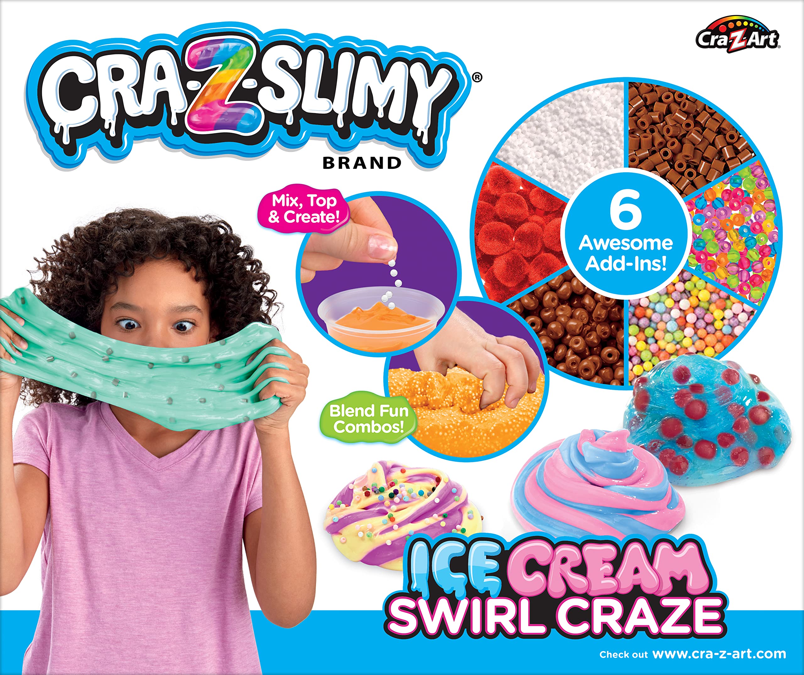 Foto 3 pulgar | Set De Helados Slime Cra-z-slimy Con 12 Latas De 30 Ml Durante Más De 6 Años - Venta Internacional.