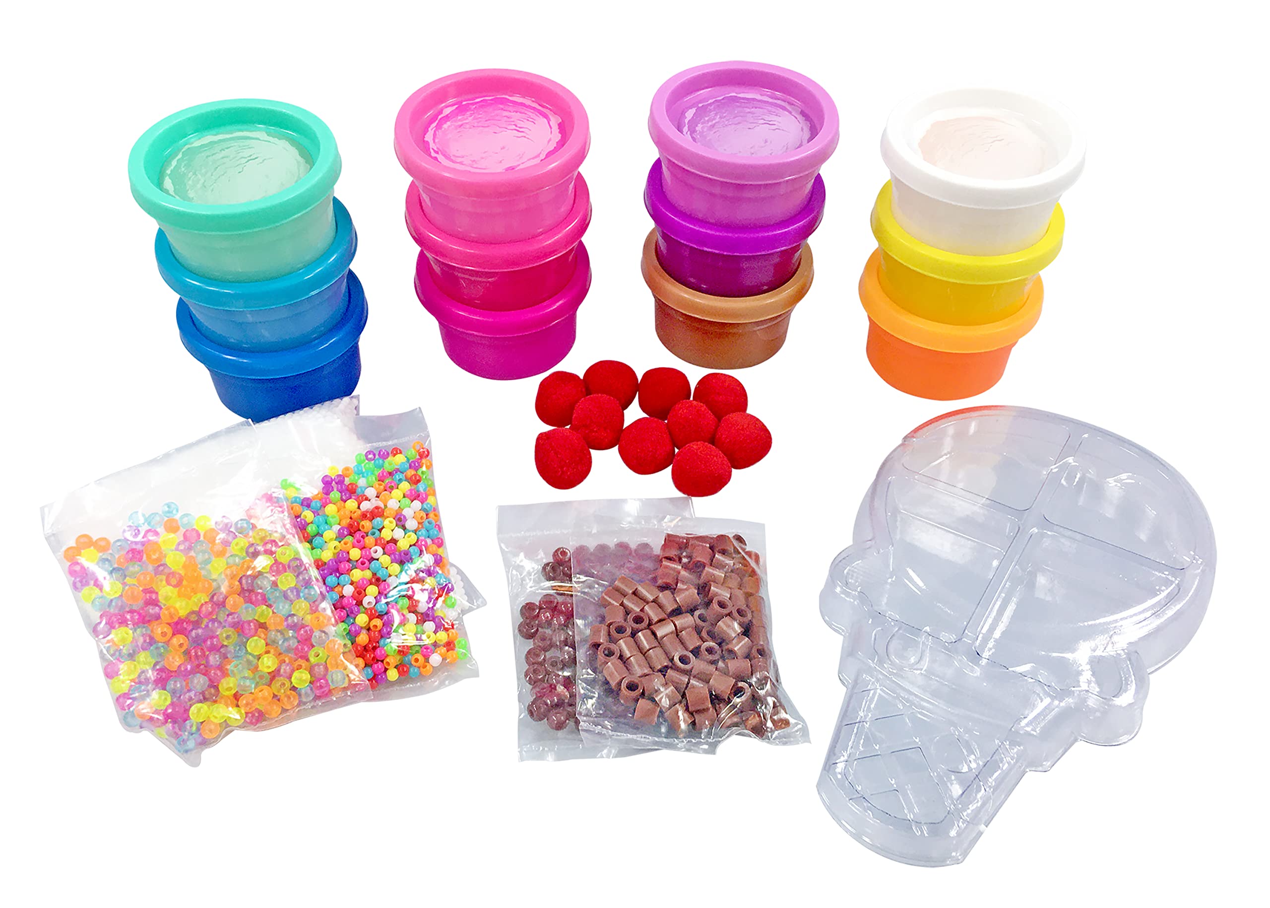 Foto 4 pulgar | Set De Helados Slime Cra-z-slimy Con 12 Latas De 30 Ml Durante Más De 6 Años - Venta Internacional.