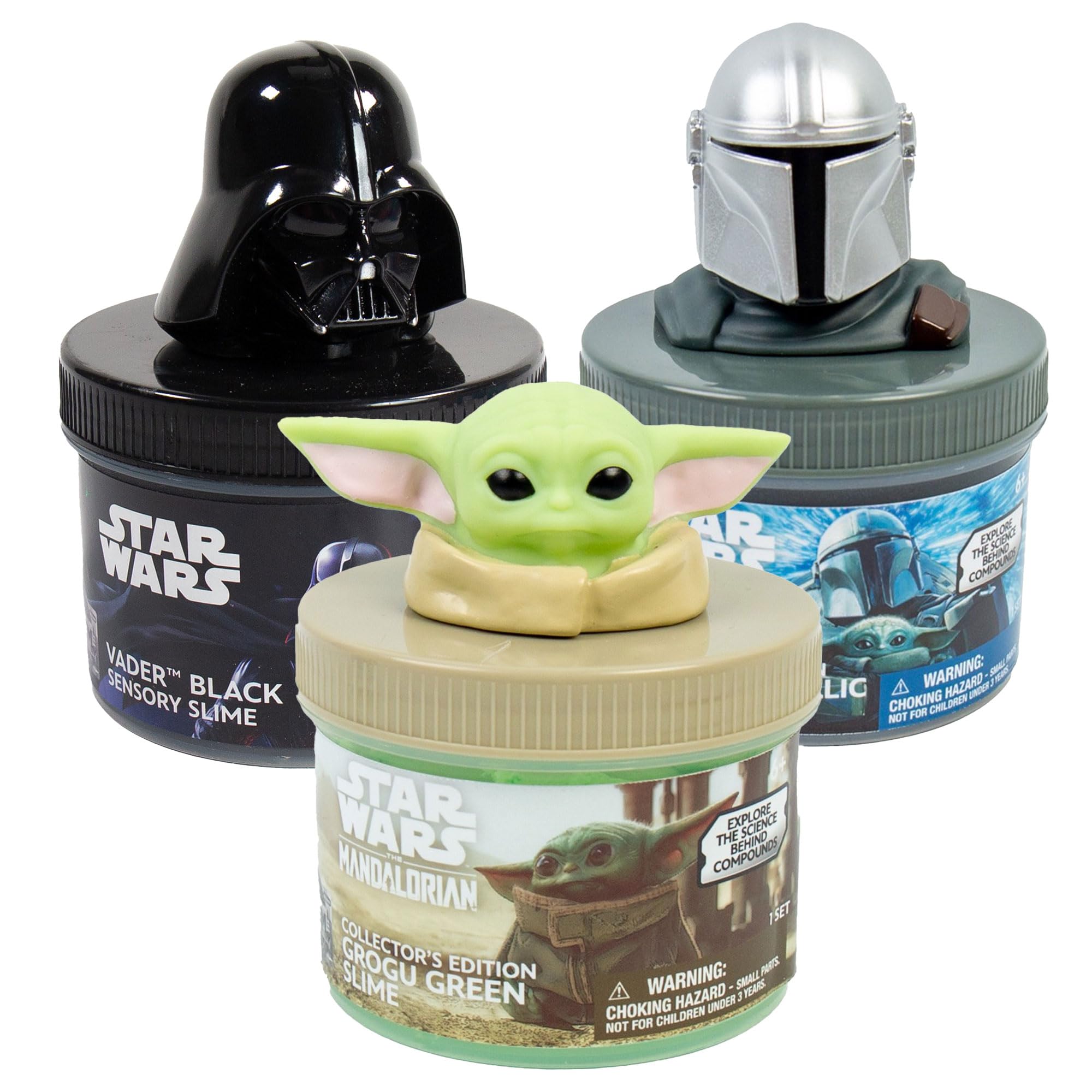 Foto 1 | Slime Kit Star Wars™ Galaxy Con Darth Vader, Paquete De 3 Unidades, Mandalorian - Venta Internacional.