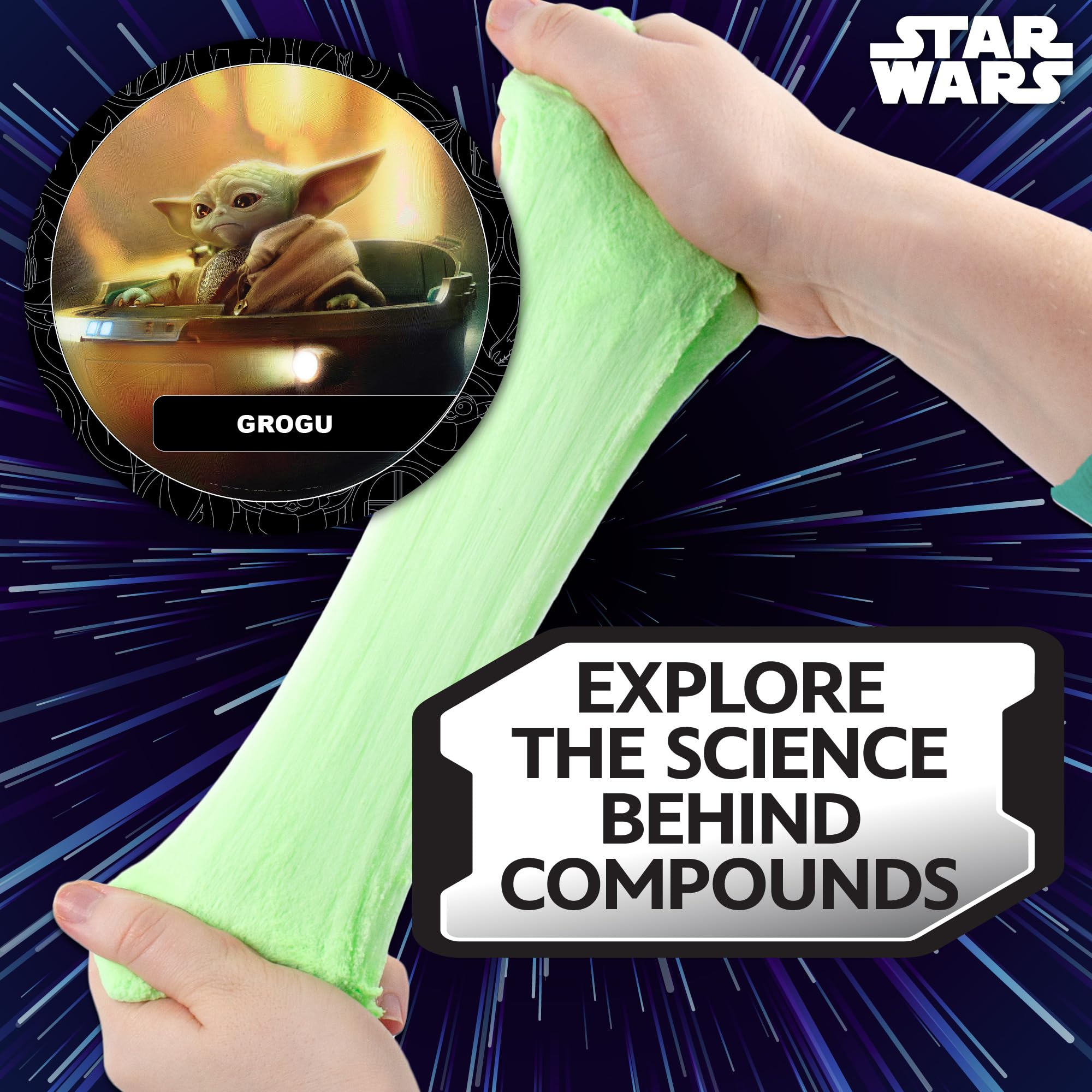 Foto 5 | Slime Kit Star Wars™ Galaxy Con Darth Vader, Paquete De 3 Unidades, Mandalorian - Venta Internacional.