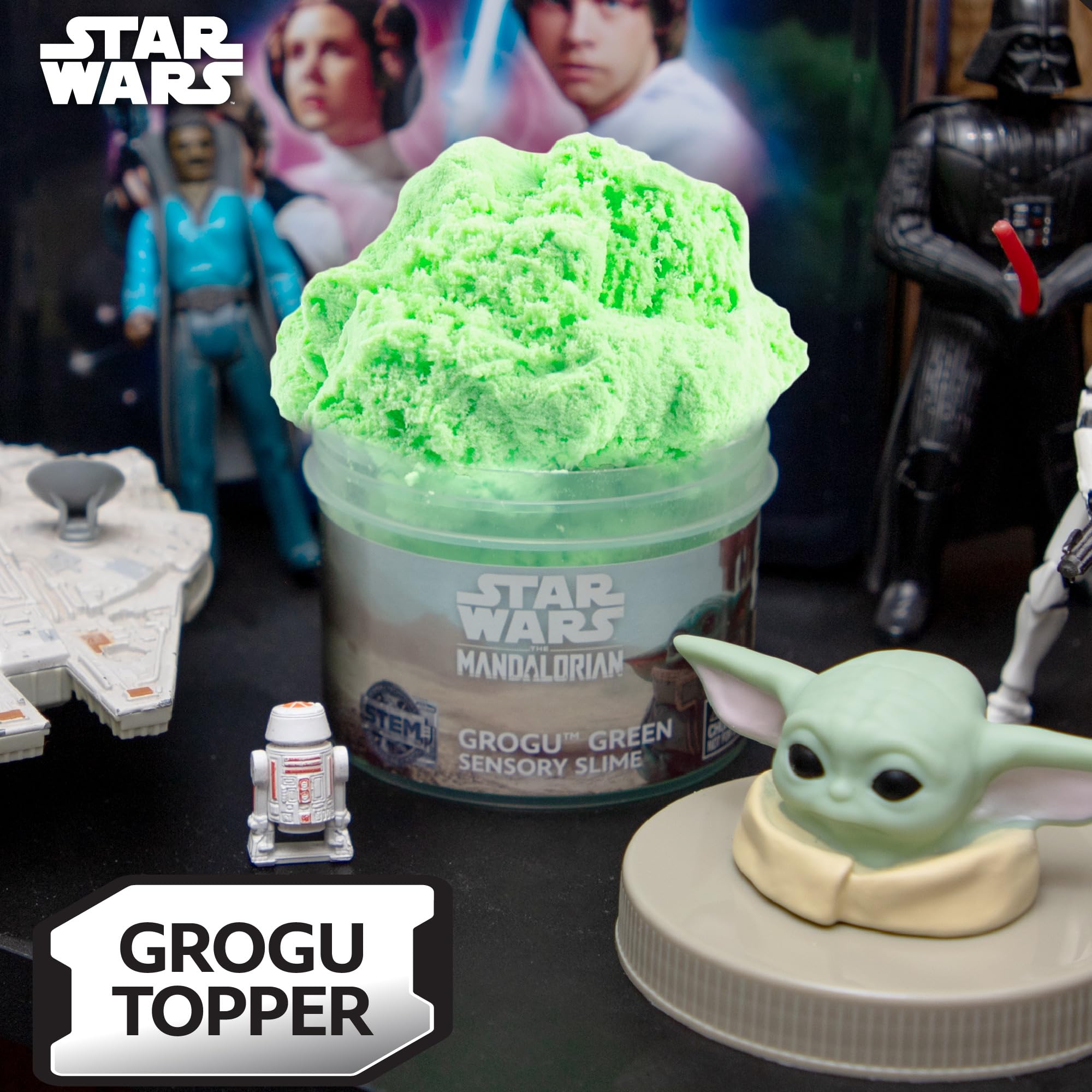Foto 4 pulgar | Slime Star Wars The Mandalorian Grogu, 240 Ml, Prefabricado - Venta Internacional.