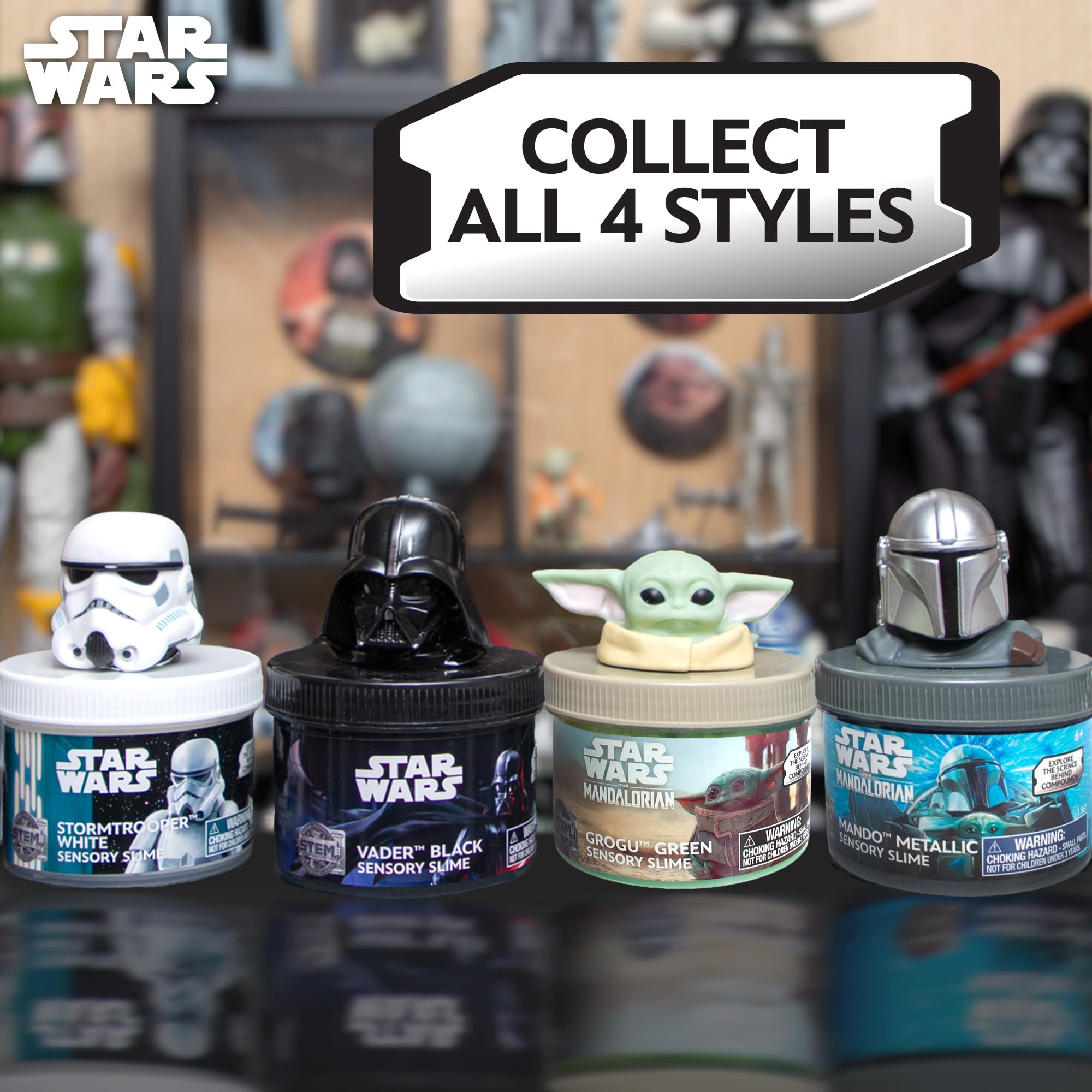 Foto 8 pulgar | Slime Star Wars The Mandalorian Grogu, 240 Ml, Prefabricado - Venta Internacional.