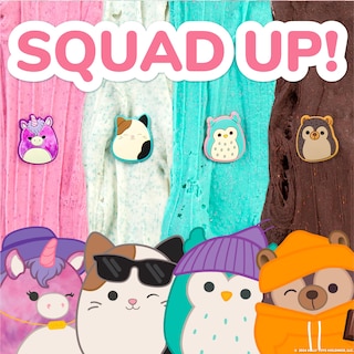 Foto 5 | Slime Squishmallows Premium Perfumado, Paquete De 4 Unidades, 240 Ml, Con Complementos - Venta Internacional.