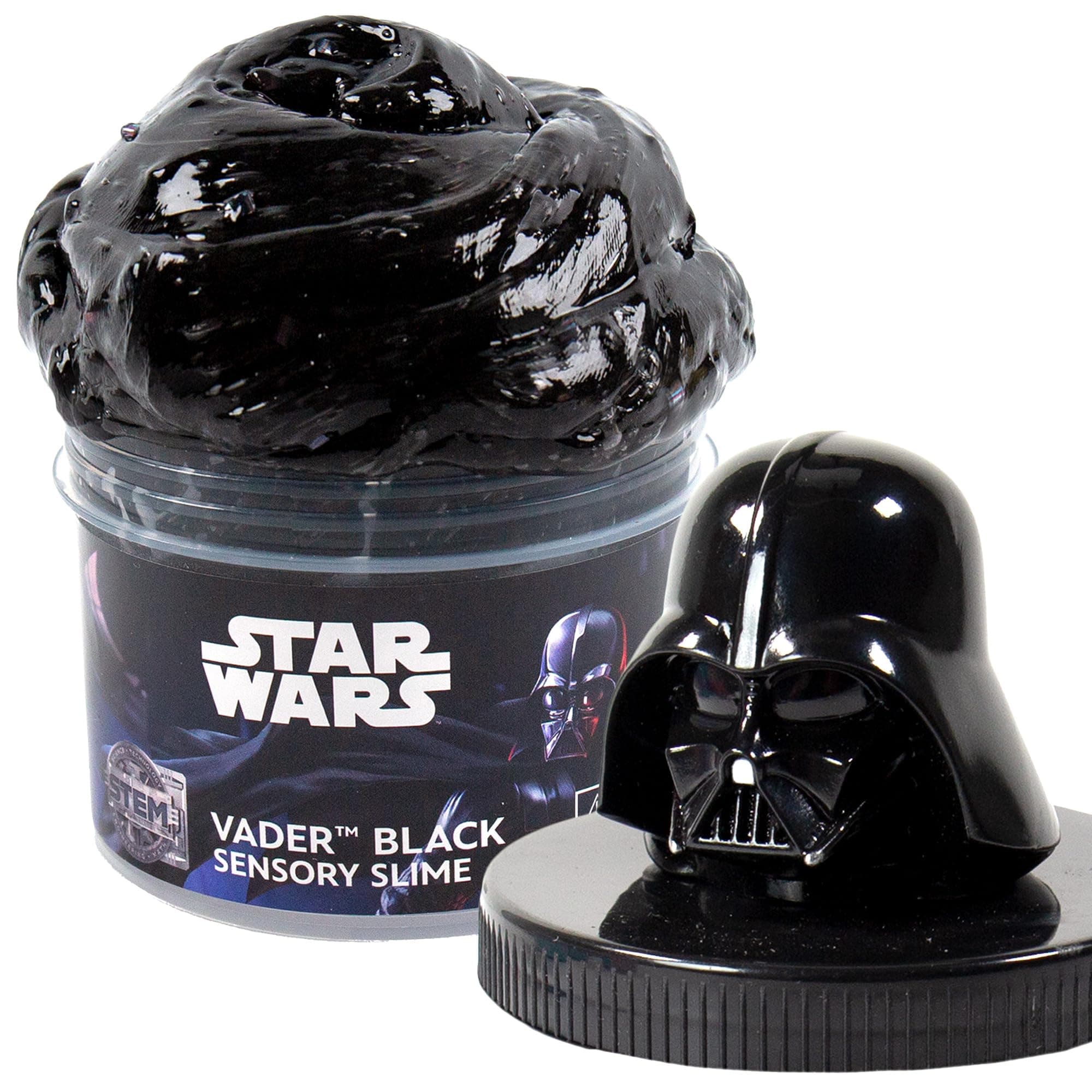 Slime Star Wars Vader Black 240 Ml Prefabricado Con Purpurina 6y ...