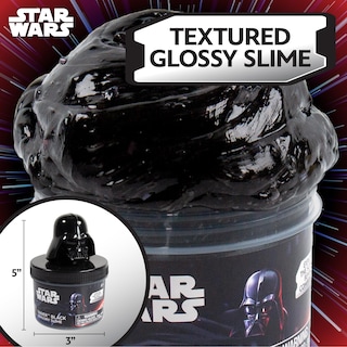 Foto 2 | Slime Star Wars Vader Black 240 Ml Prefabricado Con Purpurina 6y+ - Venta Internacional.