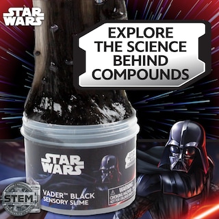 Foto 4 | Slime Star Wars Vader Black 240 Ml Prefabricado Con Purpurina 6y+ - Venta Internacional.