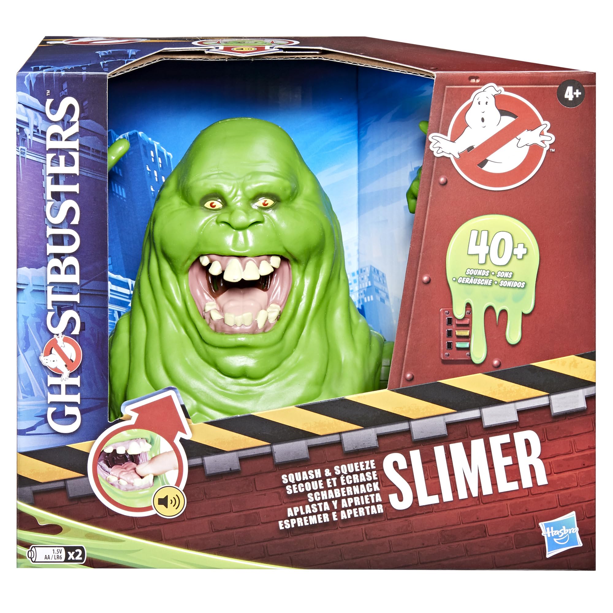Foto 3 pulgar | Juguete Animatronic Ghostbusters Squash & Squeeze Slimer De 7 Pulgadas - Venta Internacional.