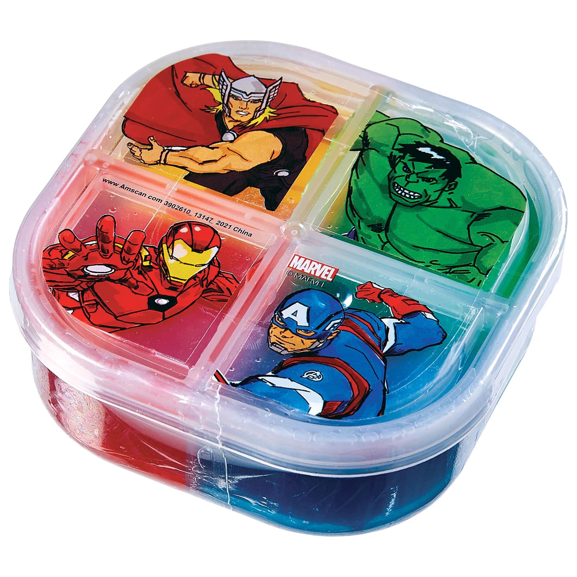 Foto 1 | Slime Amscan Marvel Avengers Goo, 120 G, No Tóxico, Varios Colores - Venta Internacional.