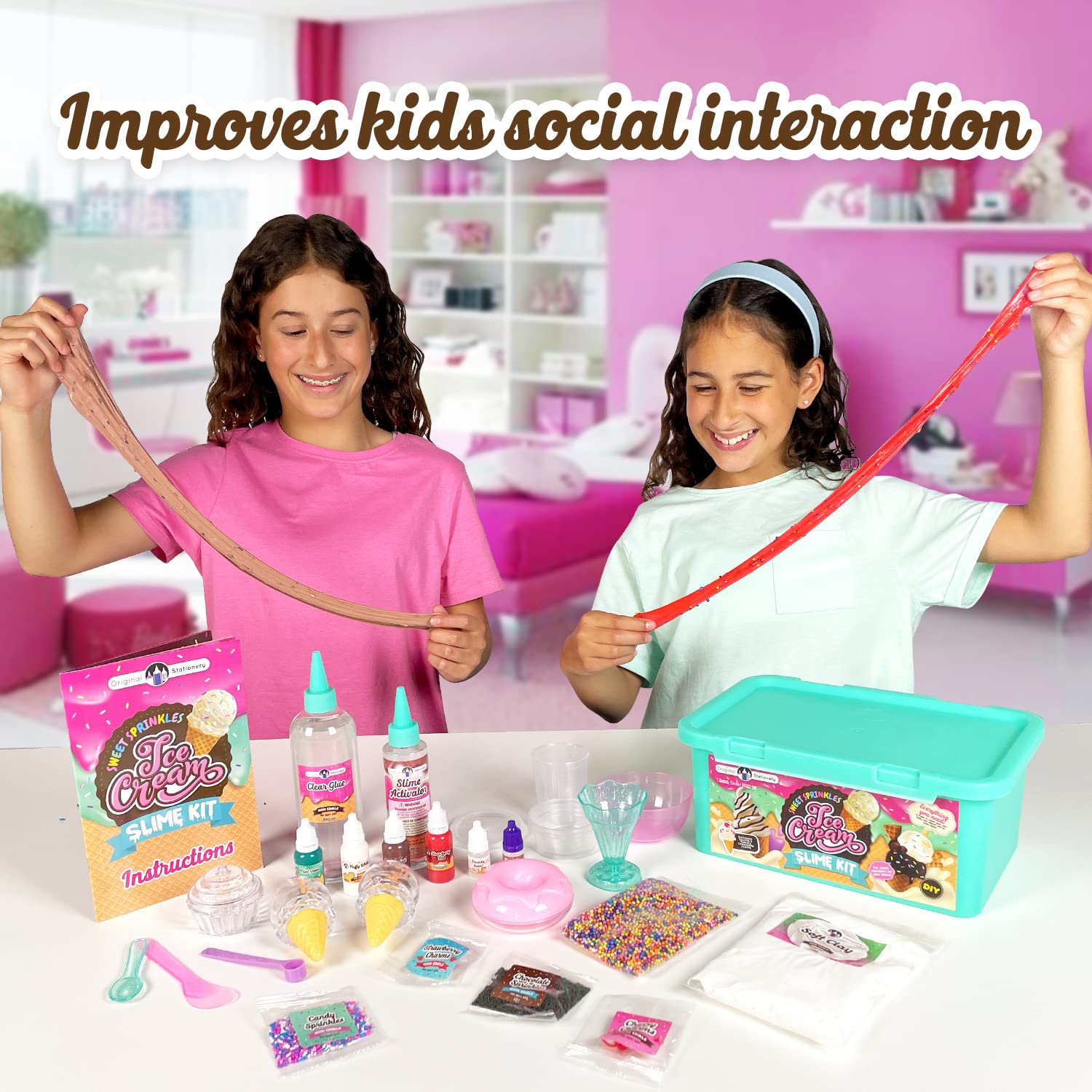 Foto 4 pulgar | Helado Slime Kit Original Stationery Sweet Sprinkles - Venta Internacional.