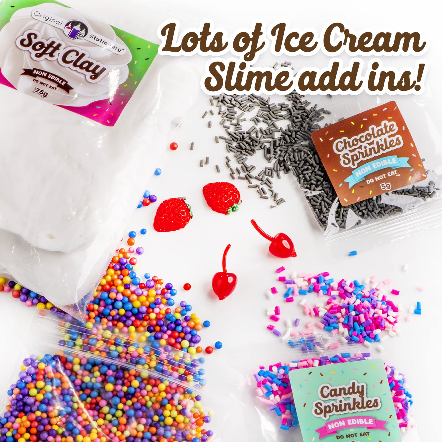 Foto 4 | Helado Slime Kit Original Stationery Sweet Sprinkles - Venta Internacional.
