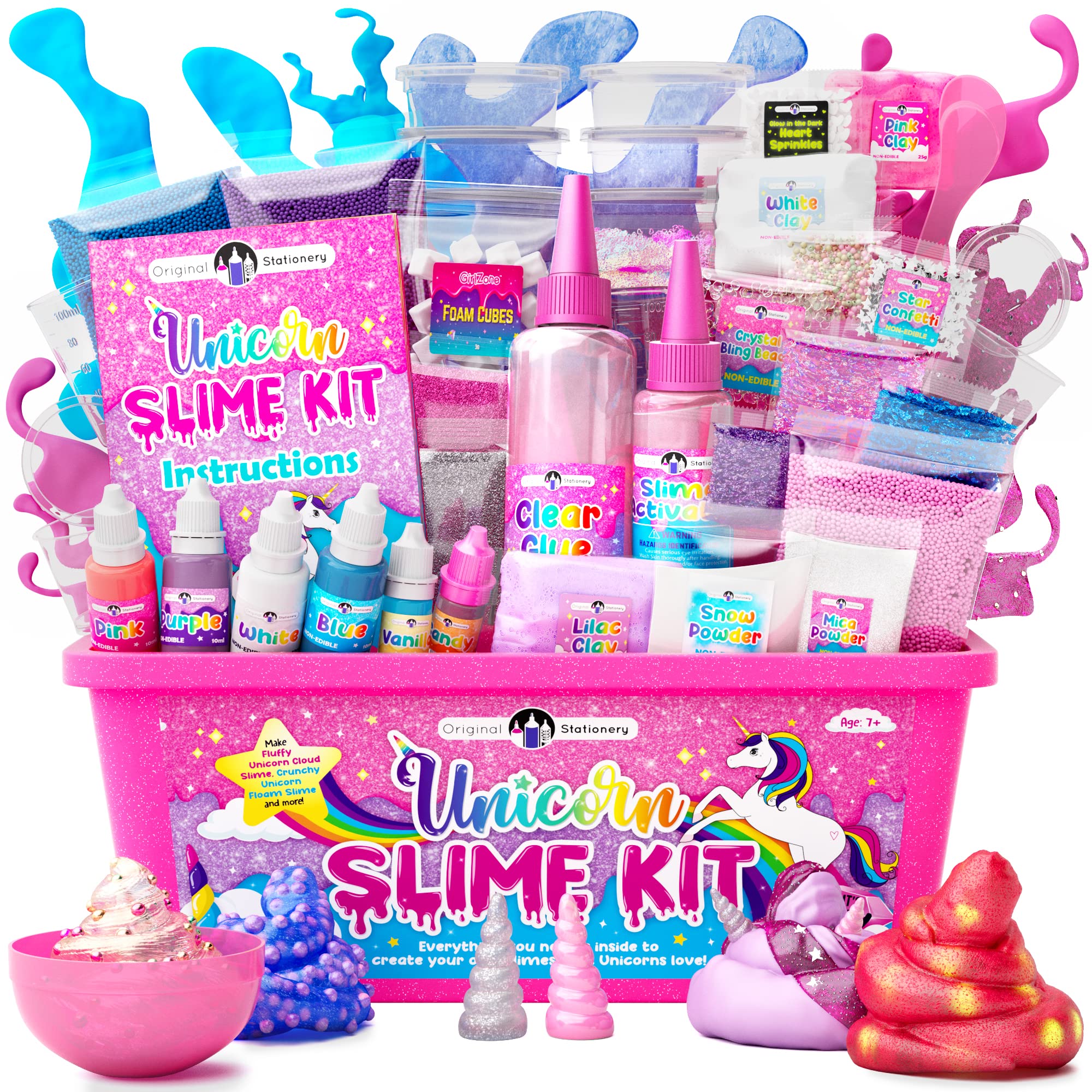Foto 2 pulgar | Unicornio De Papelería Original De Slime Kit Para Niñas De 10 A 12 Años - Venta Internacional.