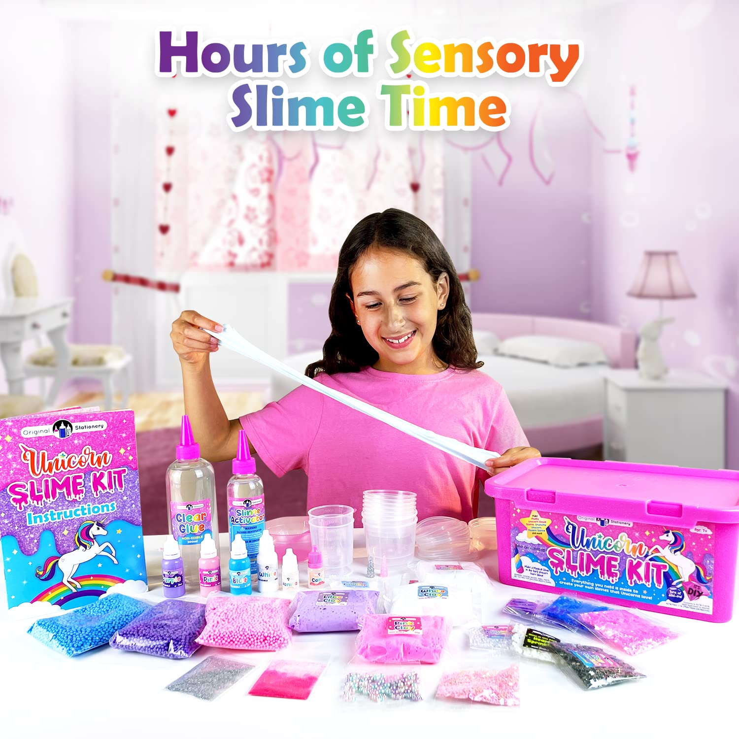 Foto 5 pulgar | Unicornio De Papelería Original De Slime Kit Para Niñas De 10 A 12 Años - Venta Internacional.