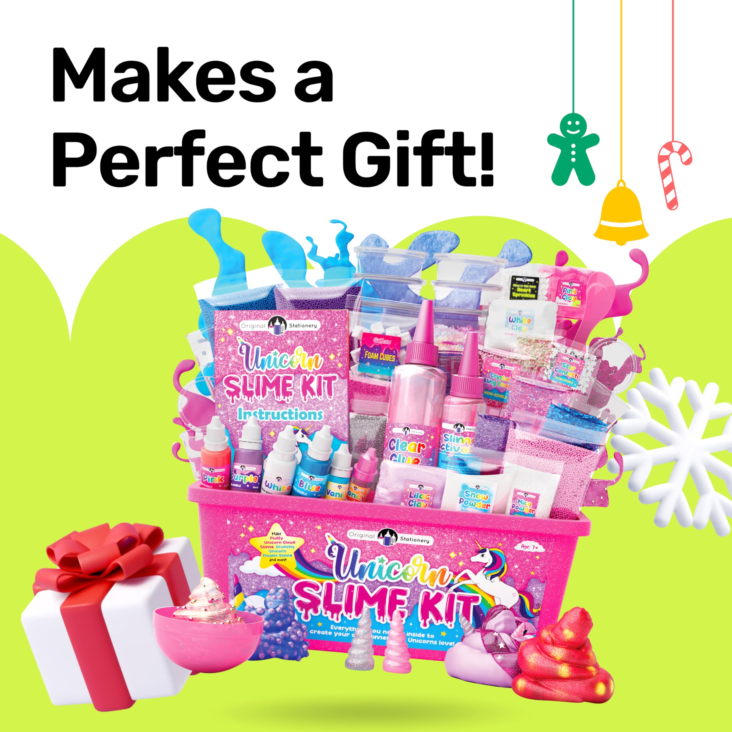 Foto 7 pulgar | Unicornio De Papelería Original De Slime Kit Para Niñas De 10 A 12 Años - Venta Internacional.