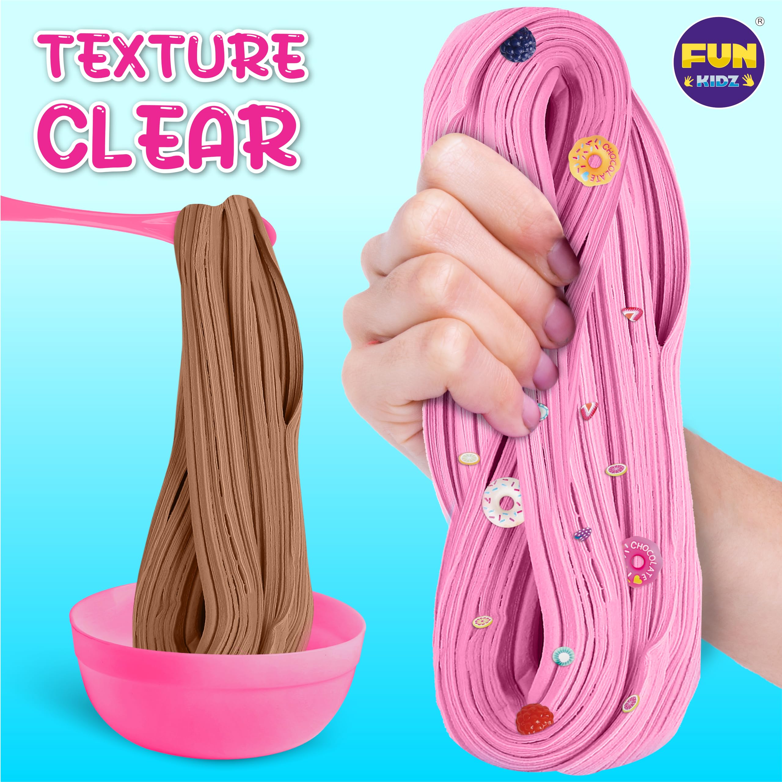 Foto 5 | Kit Para Hacer Limo Funkidz Ice Cream Butter Slime Girls 8-12 - Venta Internacional.