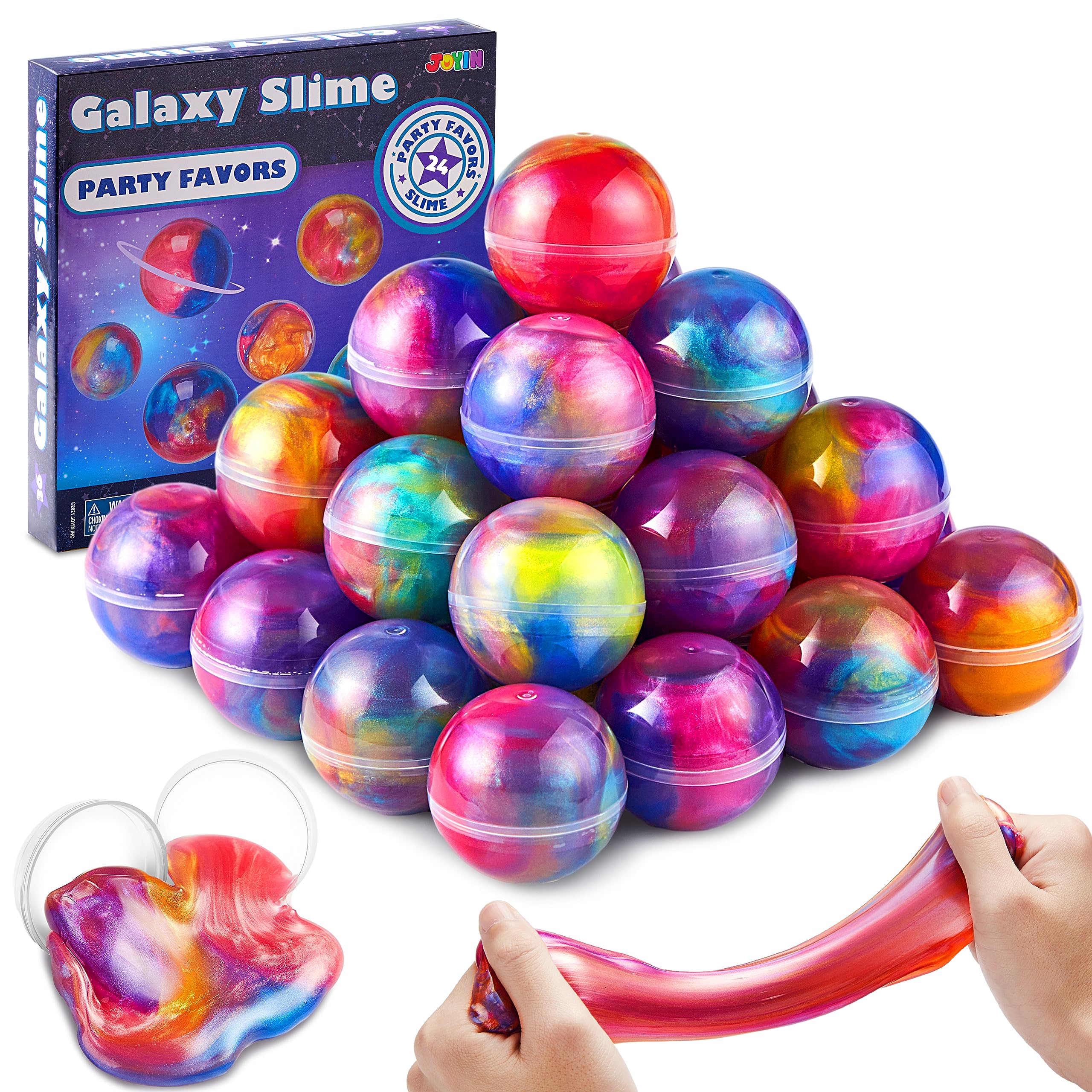 Foto 2 pulgar | Slime Ball Party Favors Joyin, Paquete De 24 Unidades, Elásticos Y No Adhesivos - Venta Internacional.