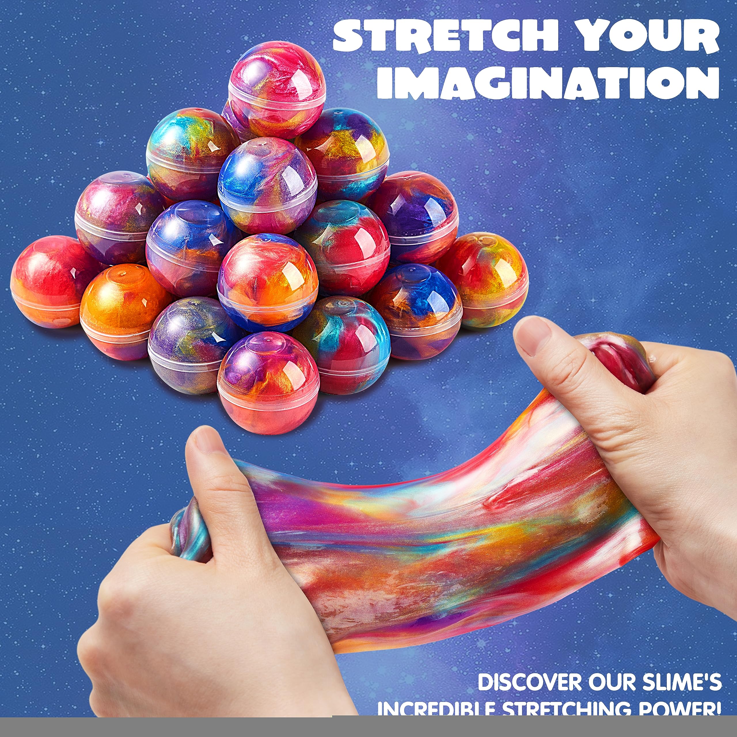 Foto 4 | Slime Ball Party Favors Joyin, Paquete De 24 Unidades, Elásticos Y No Adhesivos - Venta Internacional.