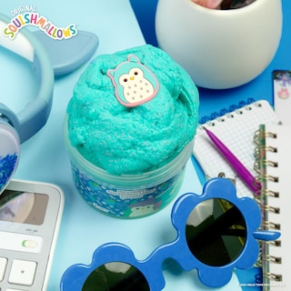 Foto 3 | Slime Squishmallows Winston The Owl Con Aroma A Frambuesa Azul, 240 Ml - Venta Internacional.