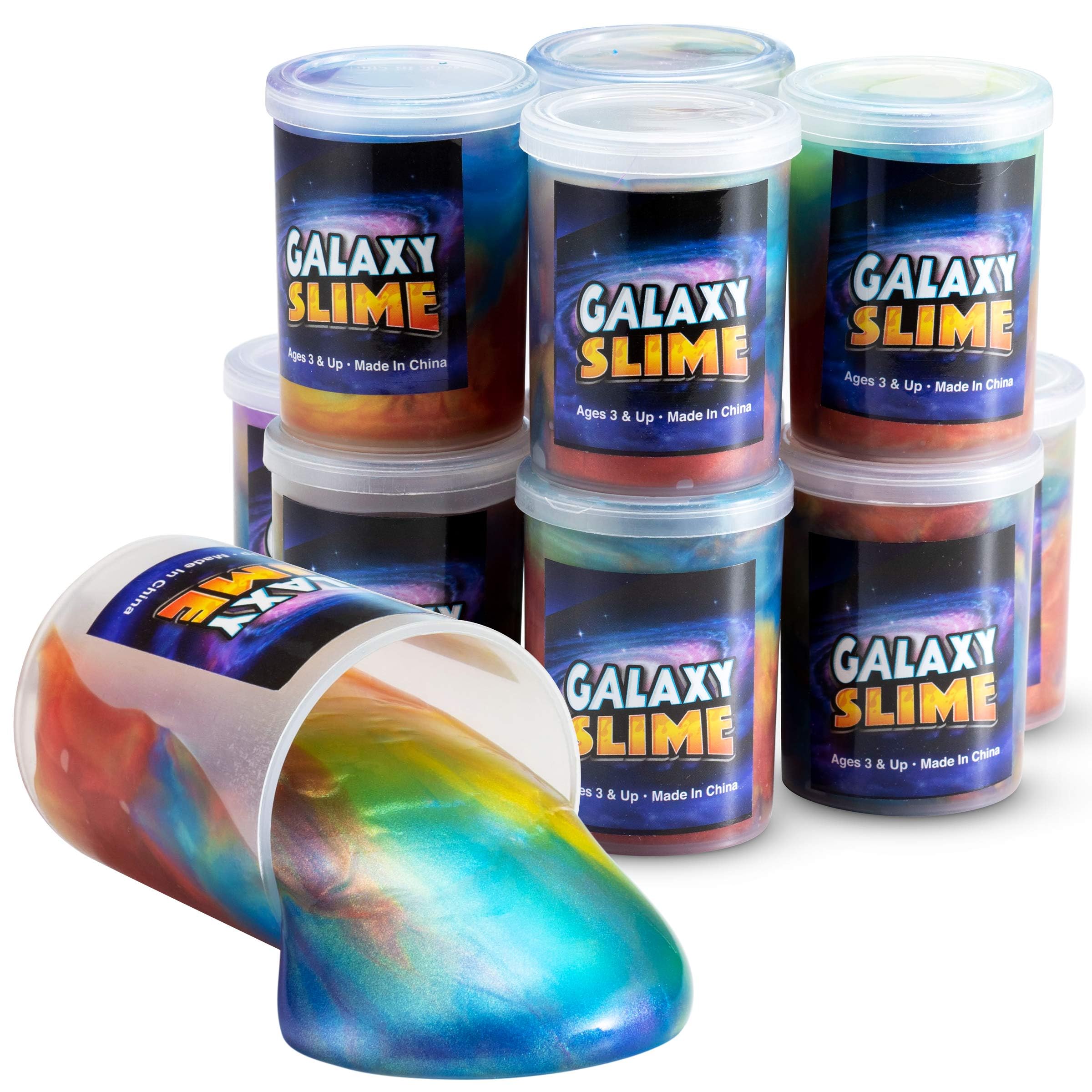Foto 5 pulgar | Paquete De 15 Minifiestas De Slime Bedwina Galaxy Para Niños - Venta Internacional.