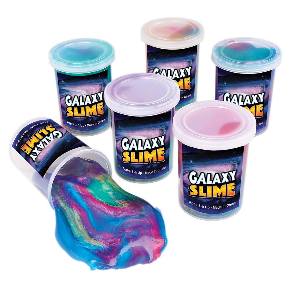 Foto 7 pulgar | Paquete De 15 Minifiestas De Slime Bedwina Galaxy Para Niños - Venta Internacional.
