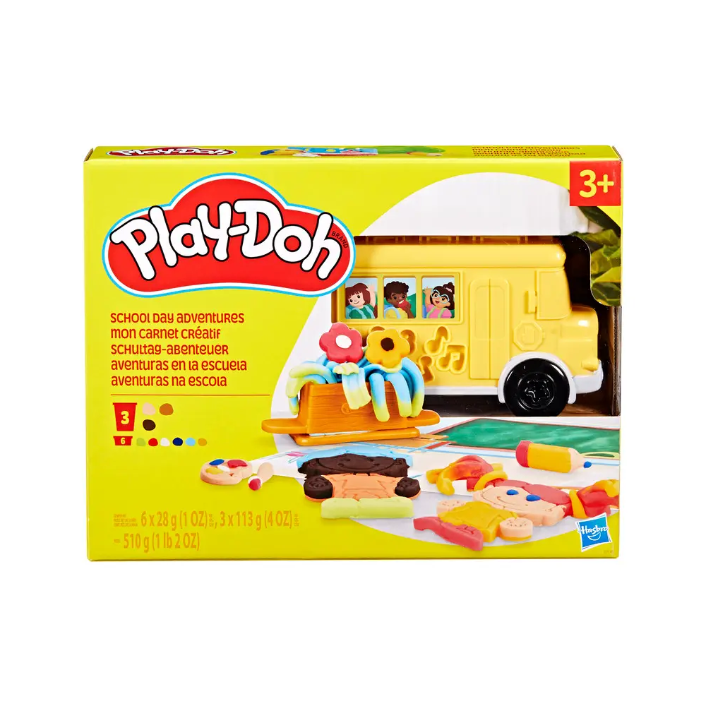 Set Hasbro Play-doh Aventuras En La Escuela Color Multicolor Creativo