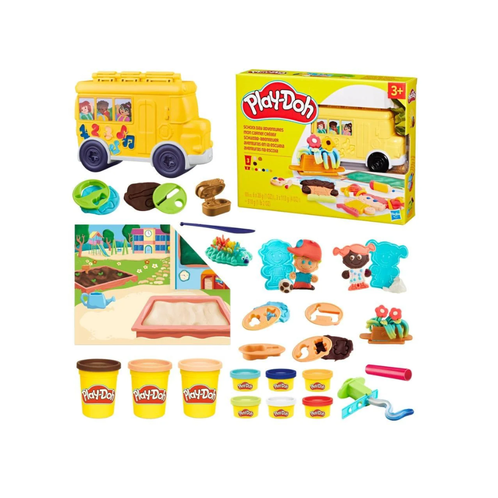 Foto 3 pulgar | Set Hasbro Play-doh Aventuras En La Escuela Color Multicolor Creativo