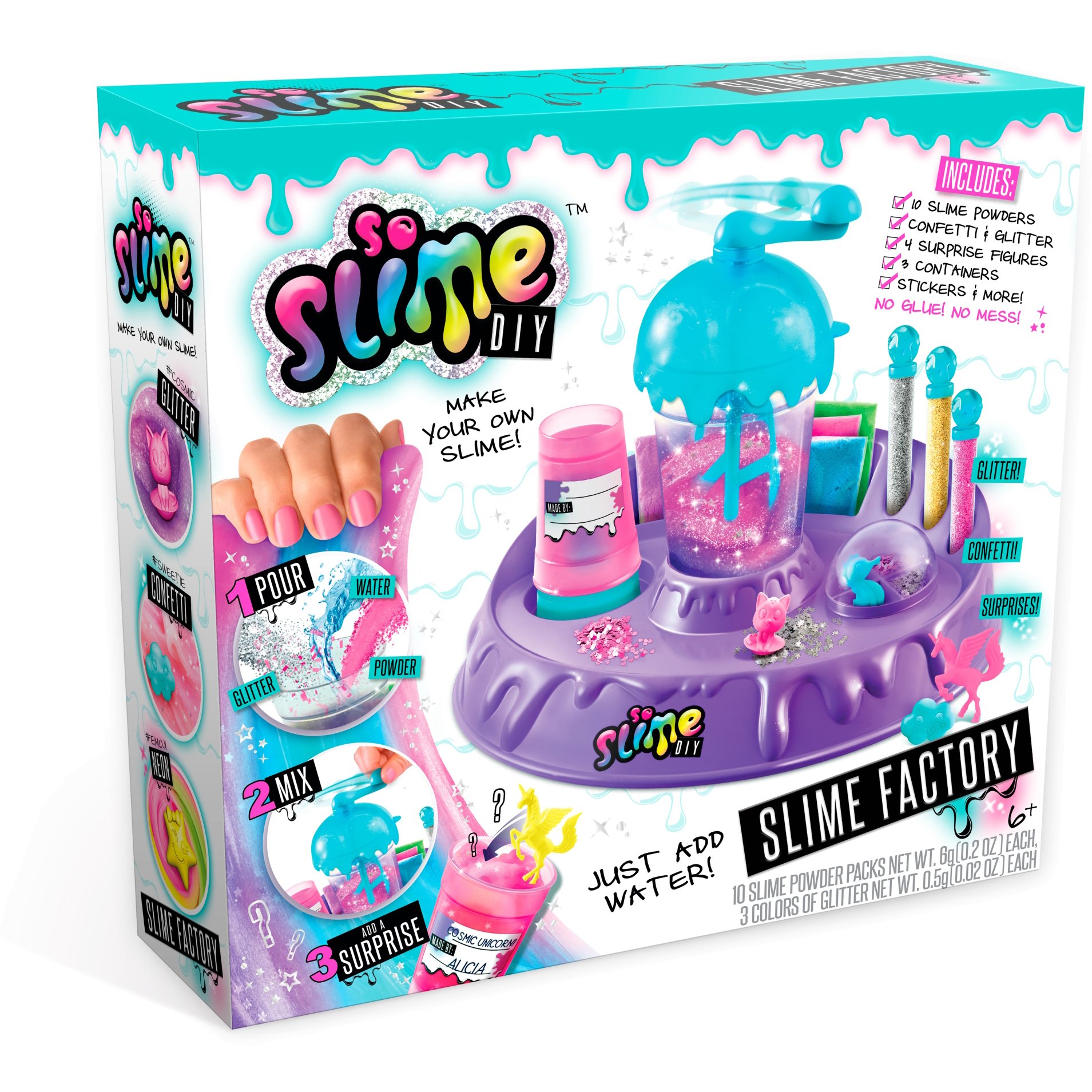 Foto 2 pulgar | Slime Factory Canal Toys Para Hacer 10 Limos Tú Mismo - Venta Internacional.