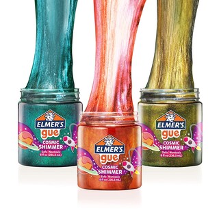 Foto 2 | Gue Cosmic Shimmer Glitter De Slime Elmer's, Paquete Variado De 3 Unidades - Venta Internacional.