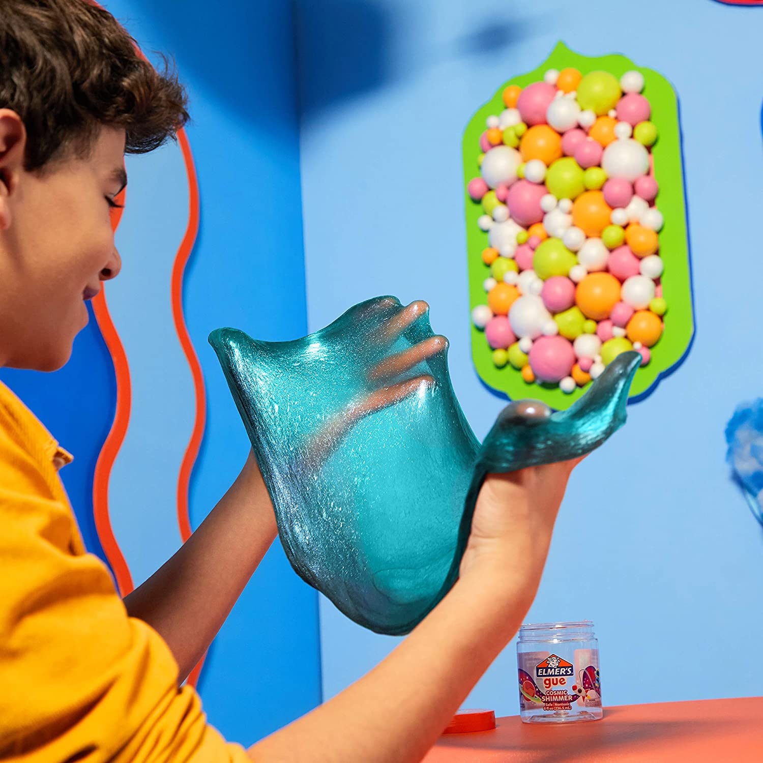 Foto 6 | Gue Cosmic Shimmer Glitter De Slime Elmer's, Paquete Variado De 3 Unidades - Venta Internacional.