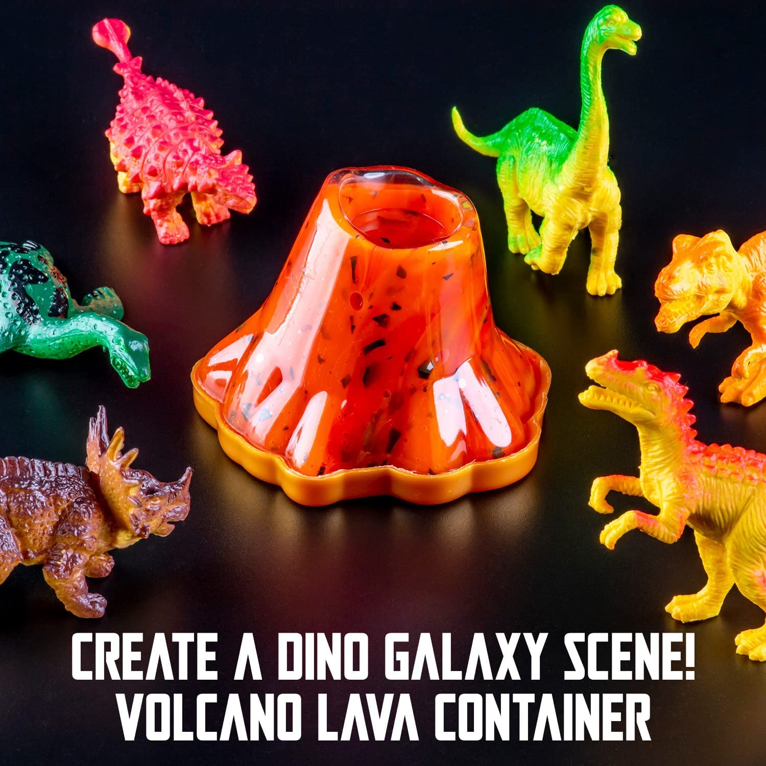 Foto 5 pulgar | Slime Kit De Papelería Original Con Diseño De Dinosaurio Que Brilla En La Oscuridad - Venta Internacional.