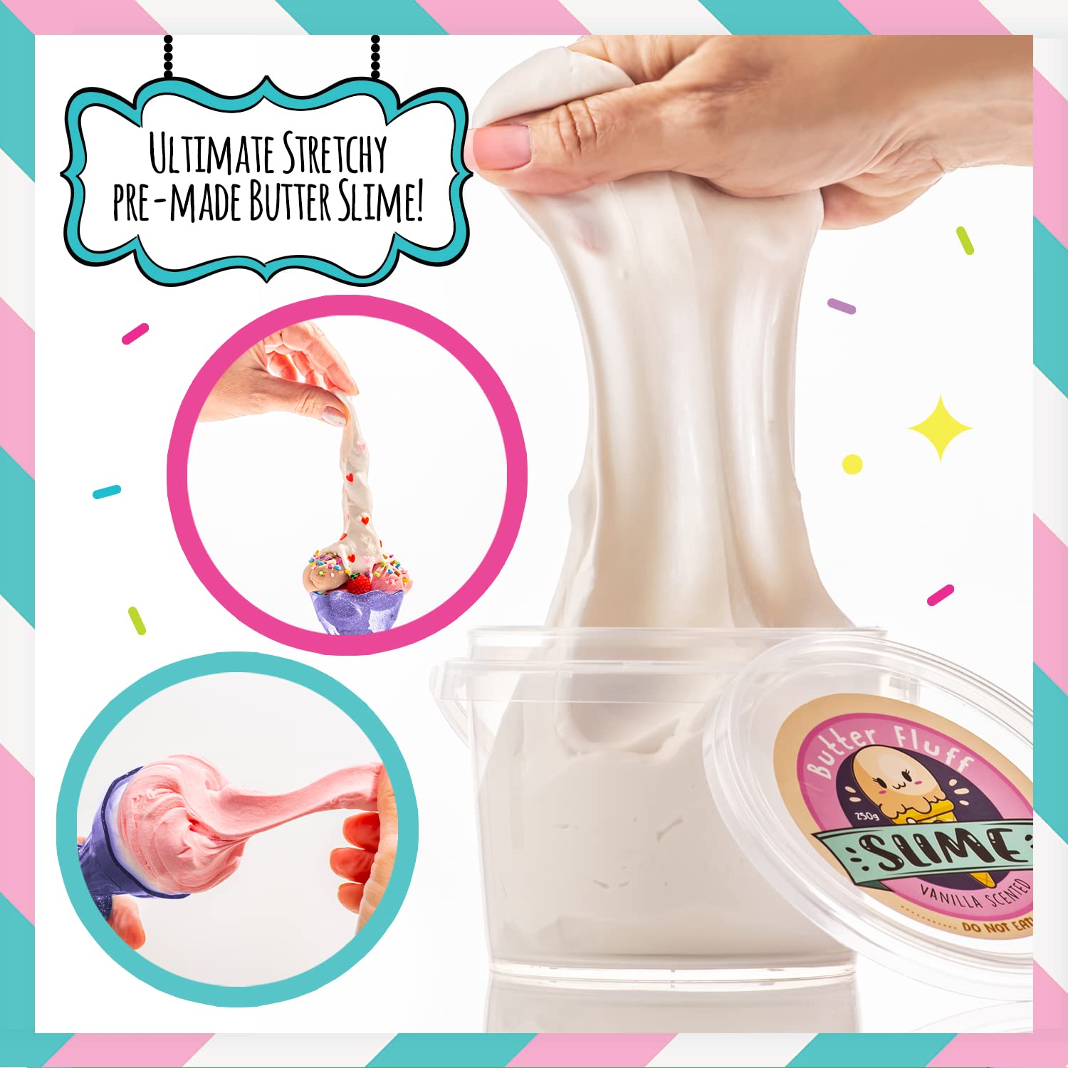 Foto 4 pulgar | Slime Kit Original Stationery Ice Cream Playshop Con Limo Prefabricado - Venta Internacional.