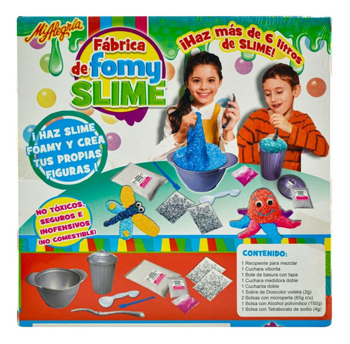 Foto 4 pulgar | Fabrica De Fomy Slime Mi Alegria