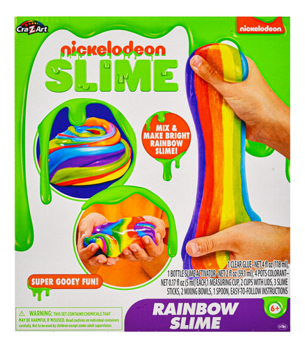 Foto 1 | Nickelodeon Rainbow Slime Crea Tu Slime Cra Z Art