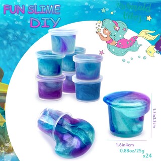 Foto 2 | Slime Hfchupin Galaxy Mermaid 24 Piezas-Venta Internacional