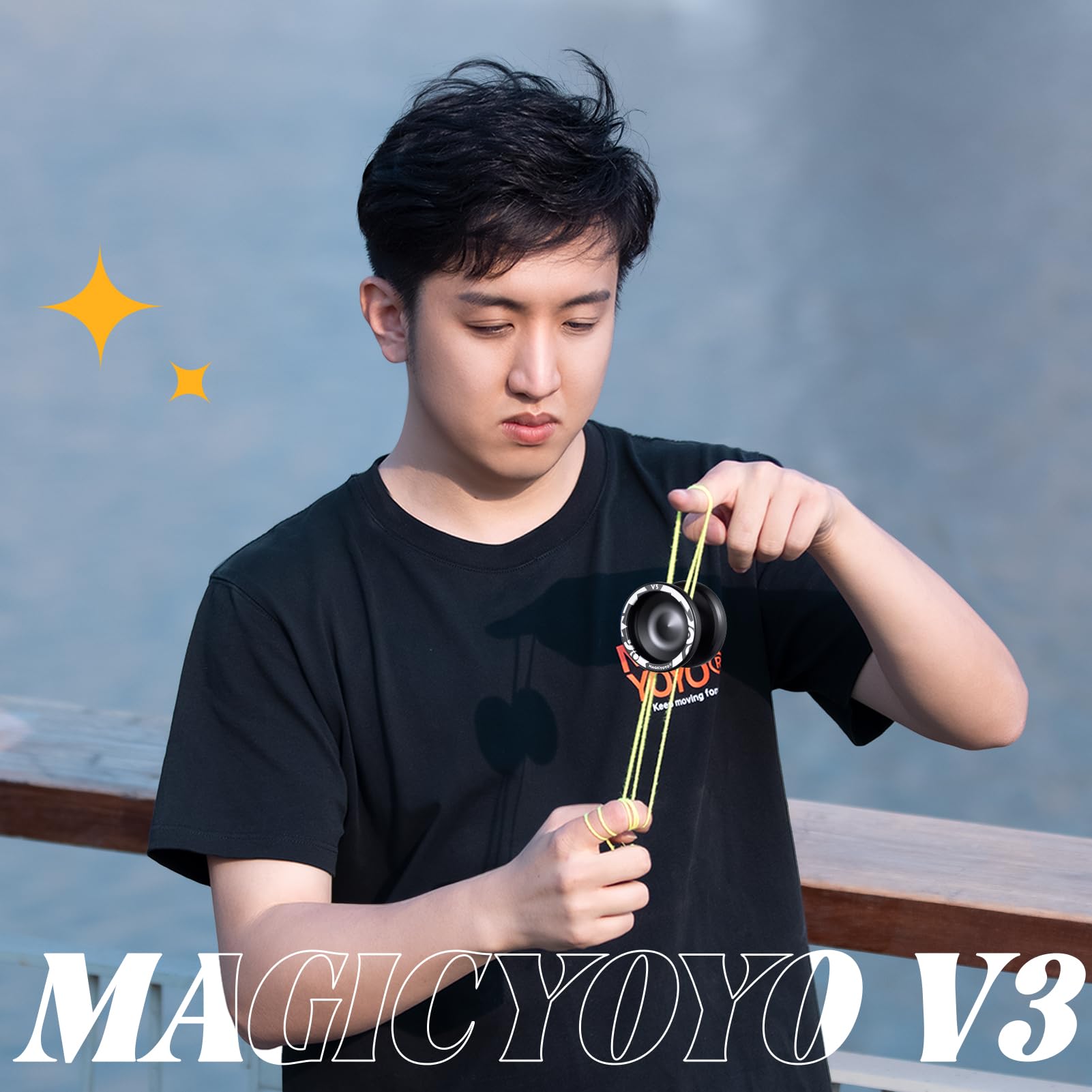 Foto 4 pulgar | Yoyo Magicyoyo Negro-Venta Internacional