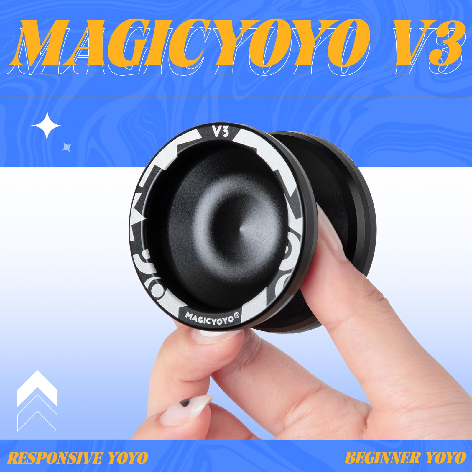 Foto 7 pulgar | Yoyo Magicyoyo Negro-Venta Internacional