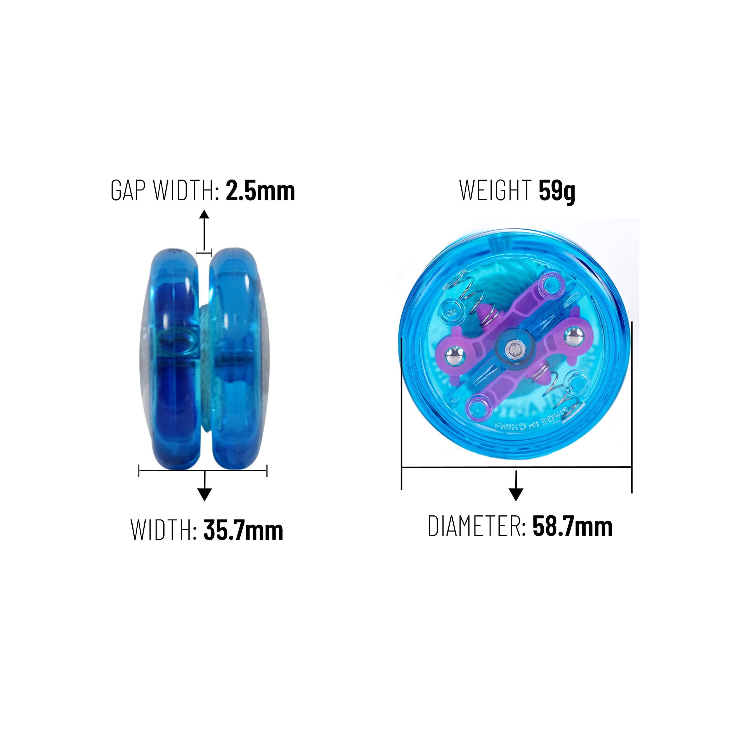 Foto 5 | Yoyo Yomega The Original Brain Professional Para Niños Azul - Venta Internacional.