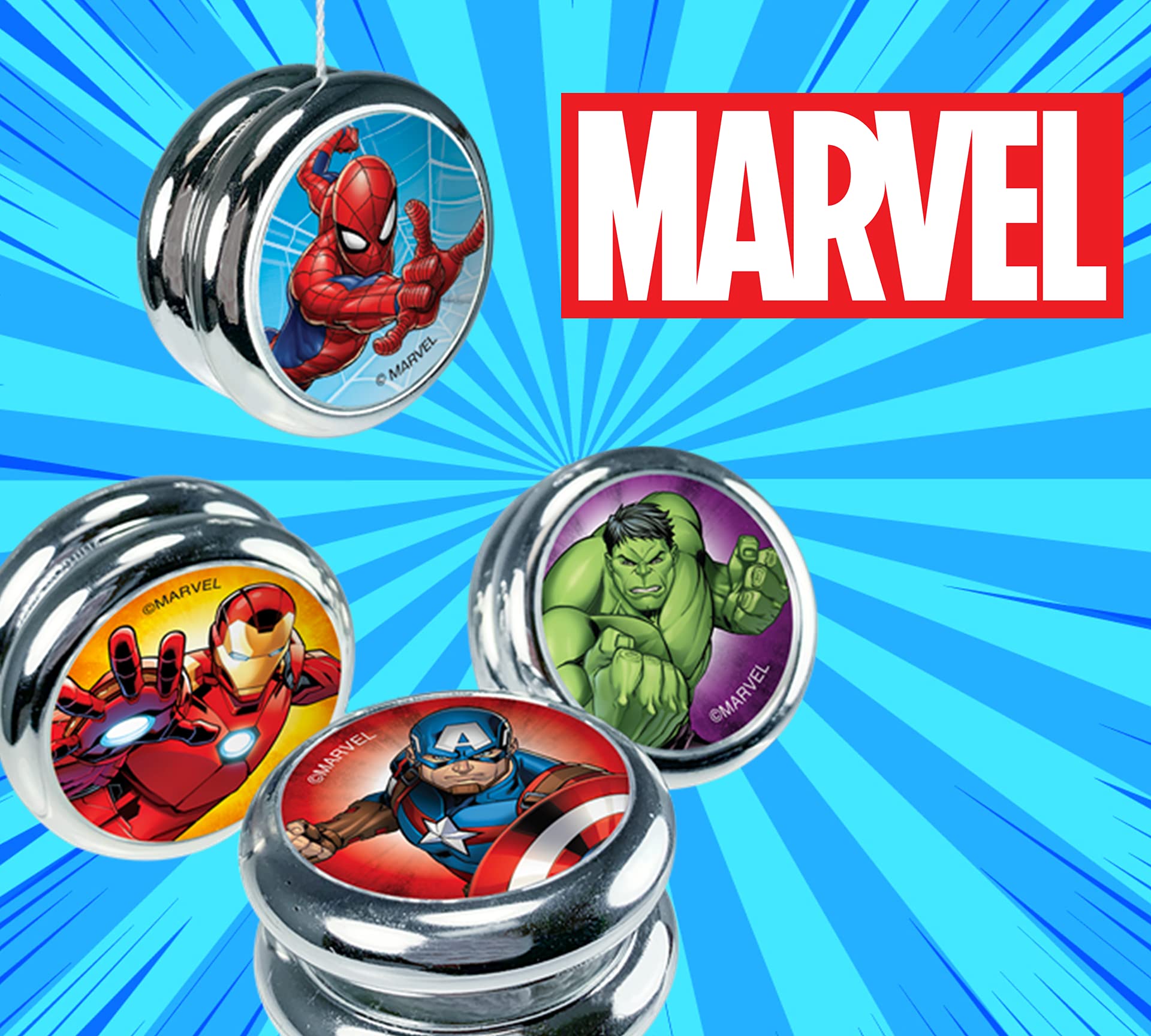 Foto 4 | Yoyo Ja-ru Marvel Spiderman (6 Yoyos) Principiante Y Profesional - Venta Internacional.