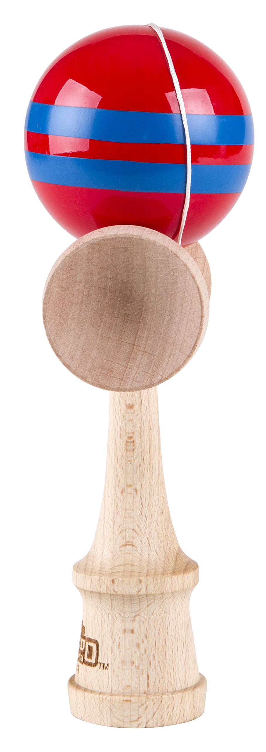 Foto 3 pulgar | Kendama Duncan Toys Komodo Rojo Con Rayas Azules - Venta Internacional.