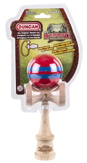 Foto 3 | Kendama Duncan Toys Komodo Rojo Con Rayas Azules - Venta Internacional.