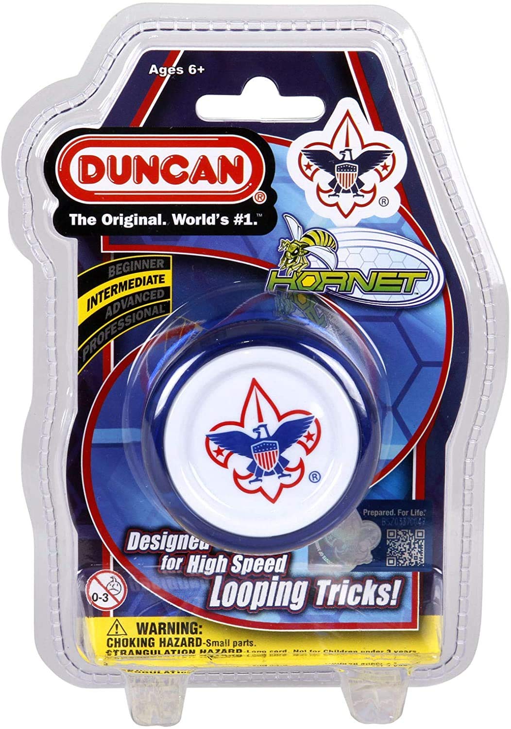 Foto 4 pulgar | Yoyo Duncan Toys Hornet Pro Looping Azul con Gorra Blanca - Venta Internacional